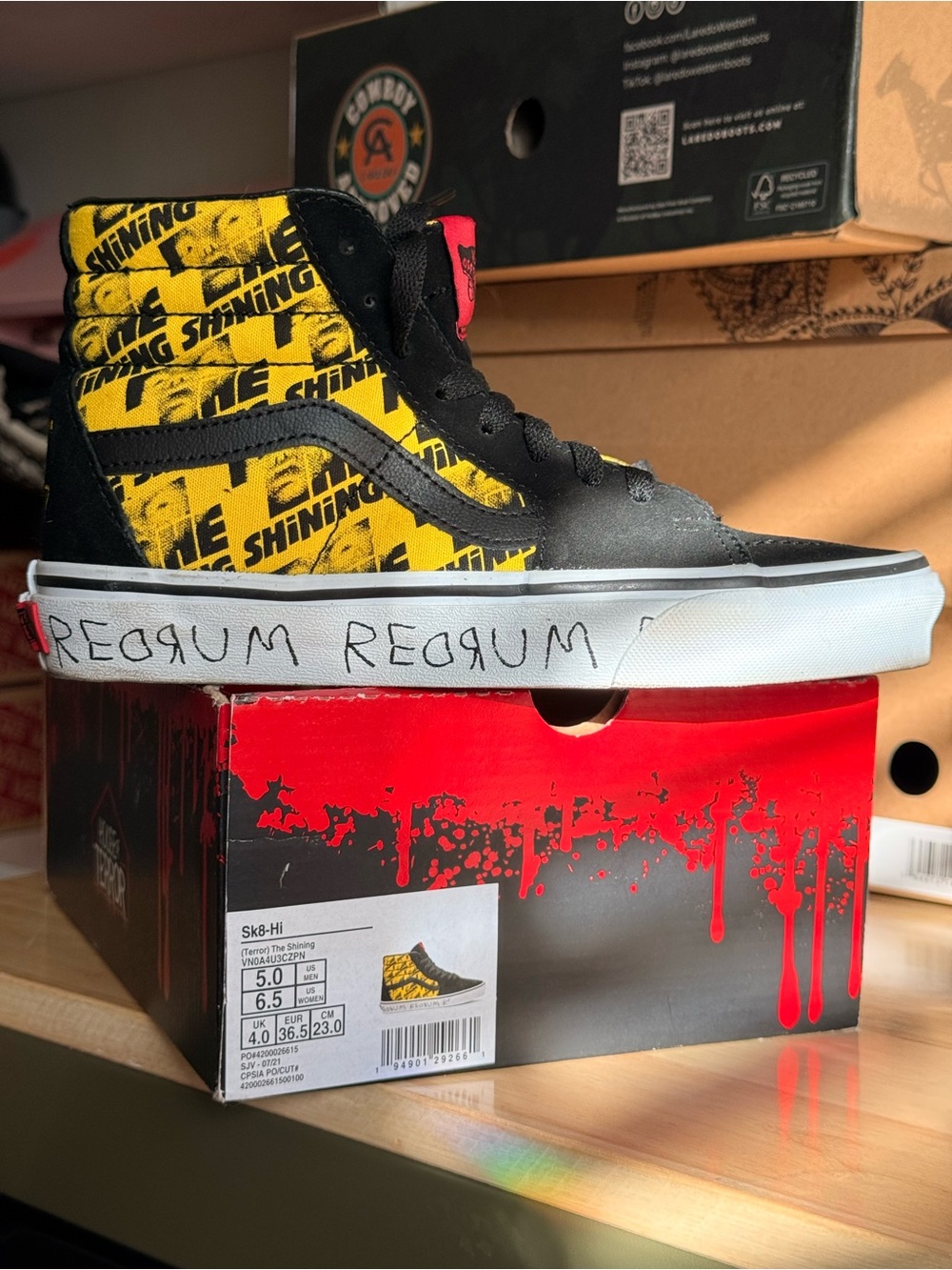 🩸 Vans x The Shining “Terror” Sk8-Hi (2021) 🩸